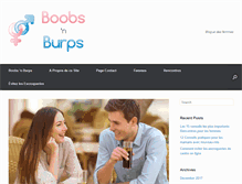 Tablet Screenshot of boobs-n-burps.be